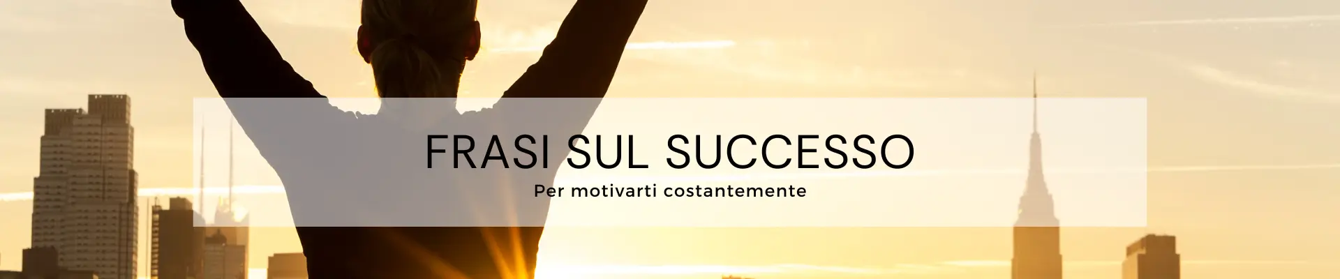 Frasi sul successo - Sensei Quotes