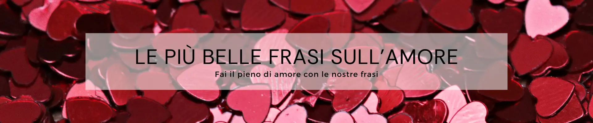 Frasi sull amore - Argomenti - Sensei Quotes