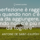 La perfezione è raggiunta non quando non c’è più nulla da aggiungere, ma quando non c’è più nulla da togliere - Antoine de Saint-Exupéry - Sensei Quotes